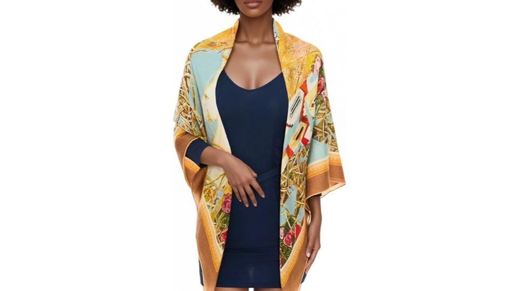 luxurious cashmere wrap