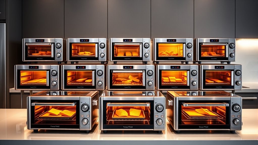 luxury air fry toaster ovens