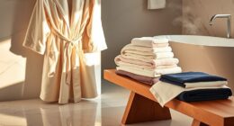 luxury bathrobe towel sets