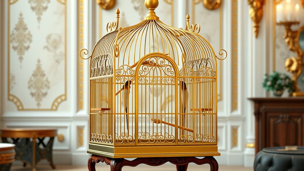 luxury bird cage options