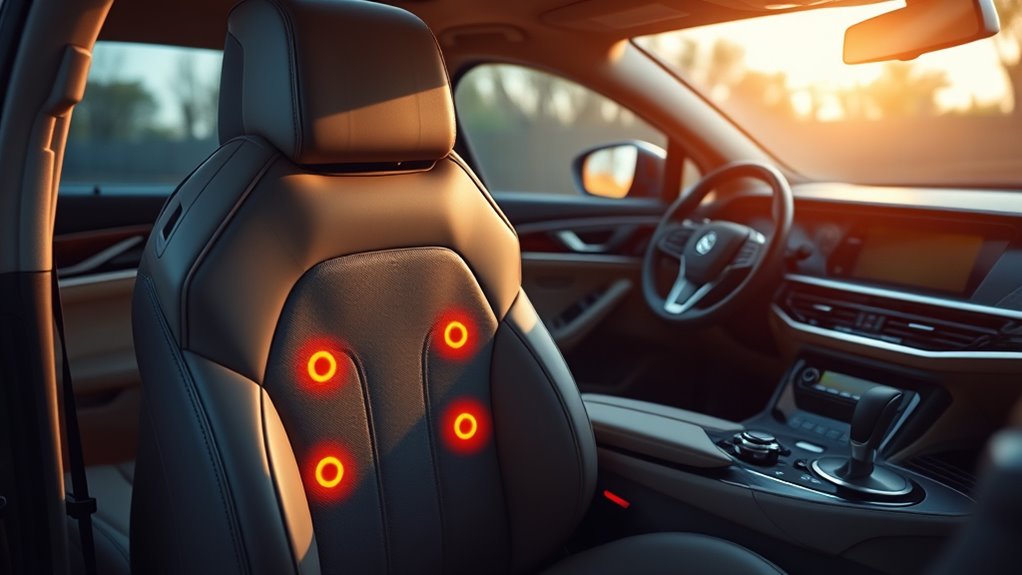 luxury car seat massagers