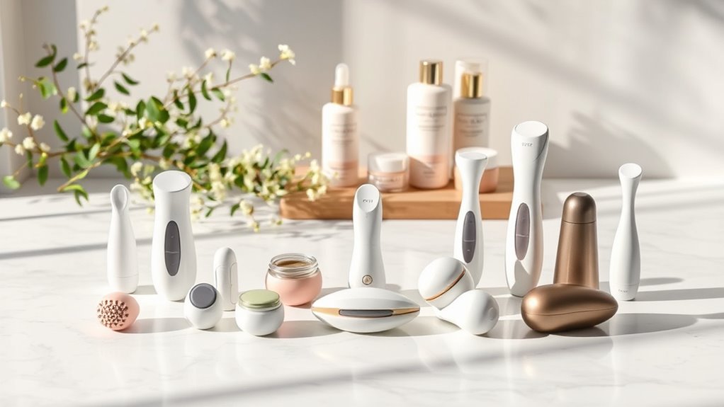 luxury facial cleansing devices