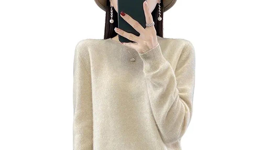 luxury fall cashmere sweater