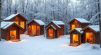 luxury heated outdoor pet houses