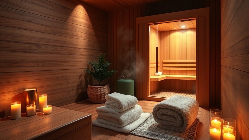 luxury home sauna kits