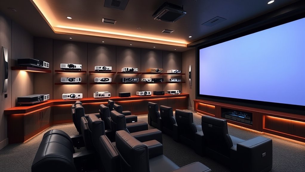 luxury home theater projectors