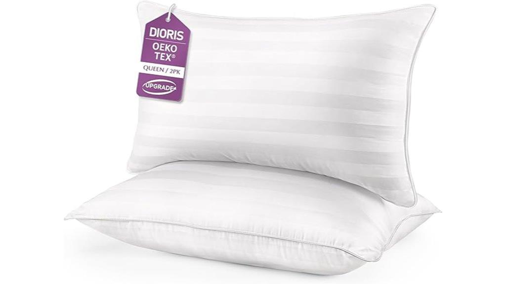 luxury hotel pillow set