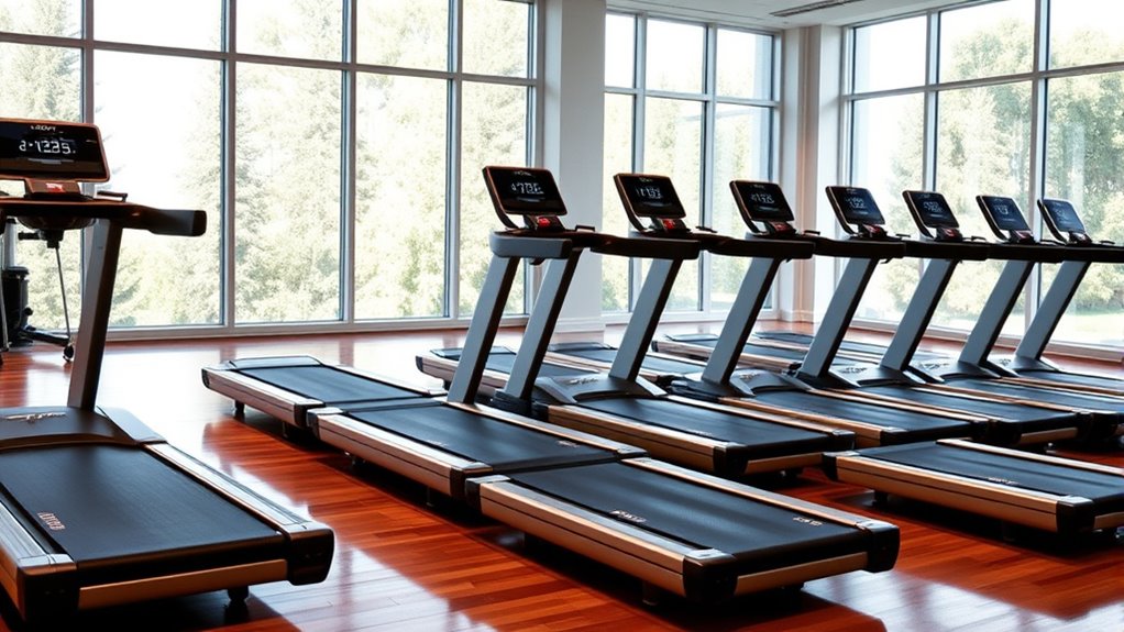 luxury incline treadmill selection