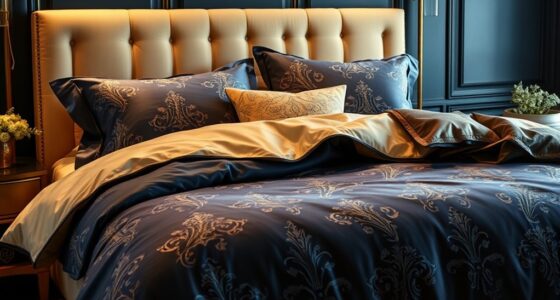 luxury king bed bedding