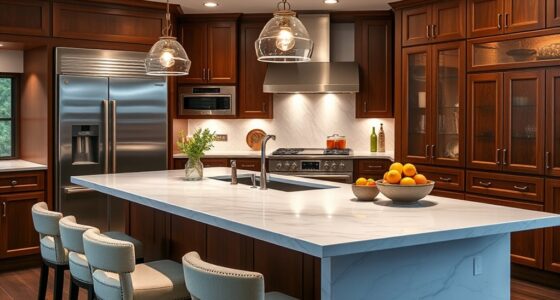 luxury kitchen island selections