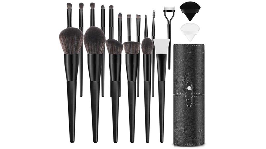 luxury makeup brush kit