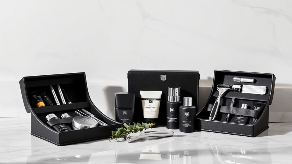 luxury men s grooming sets