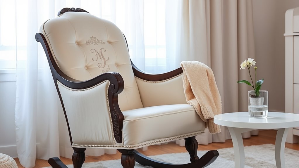 luxury nursery rocking chairs