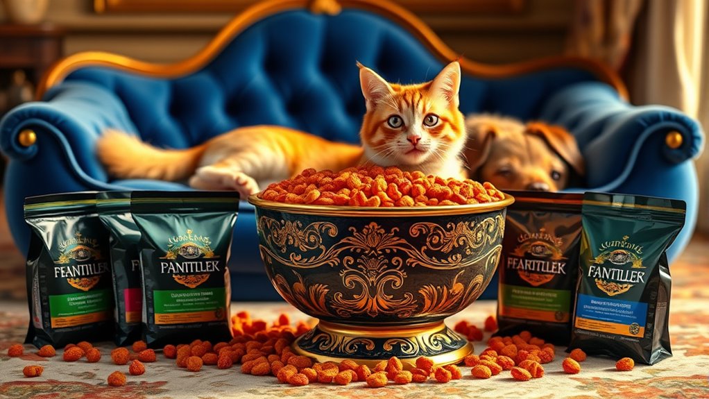 luxury pet food choices