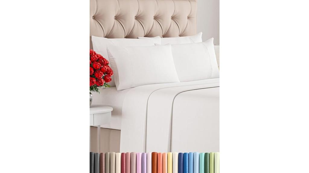 luxury queen bed sheets