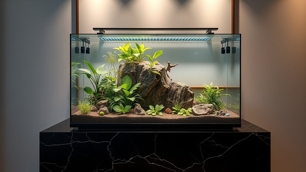 luxury reptile terrarium options