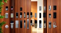 luxury smart door lock options