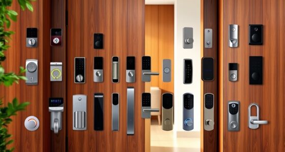 luxury smart door lock options