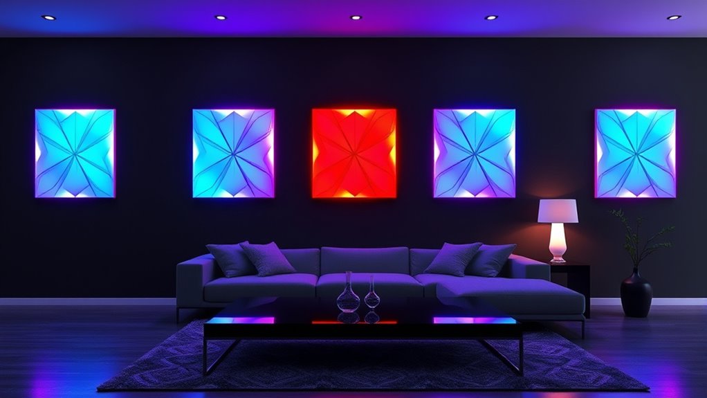 luxury smart light panels