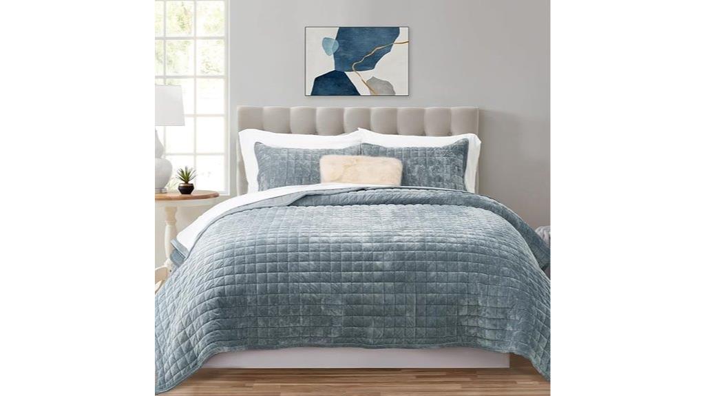 luxury velvet king bedding