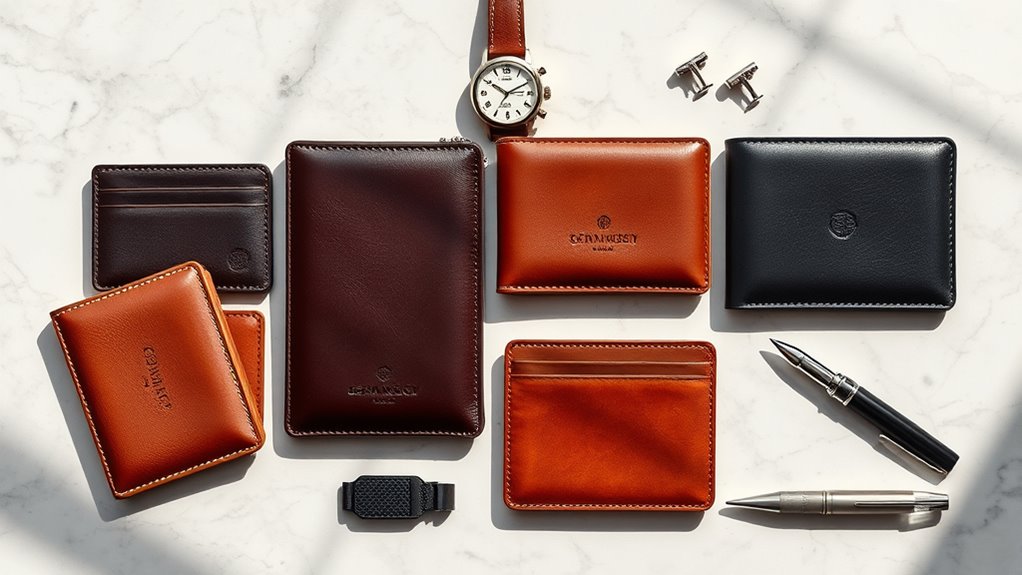 luxury wallet selection essentials