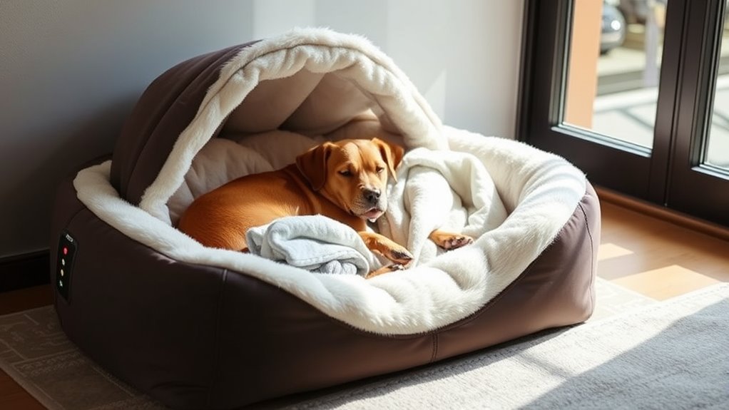 luxury warm pet beds
