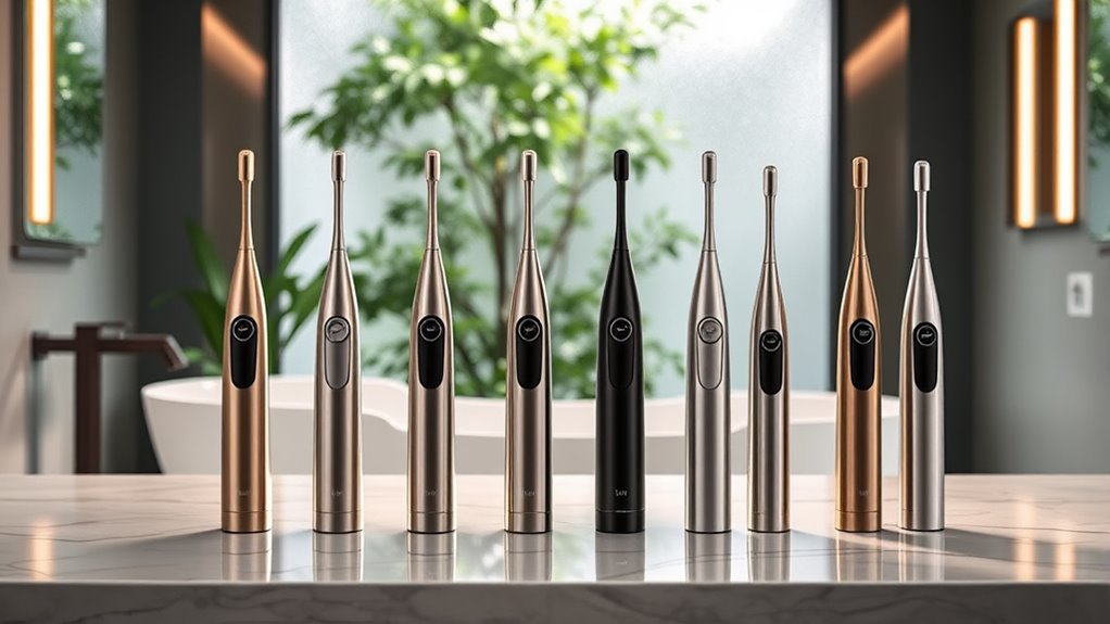 luxury water flosser selection