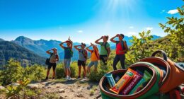 maintain health during long journeys