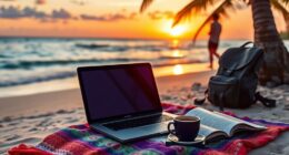 manage work and travel