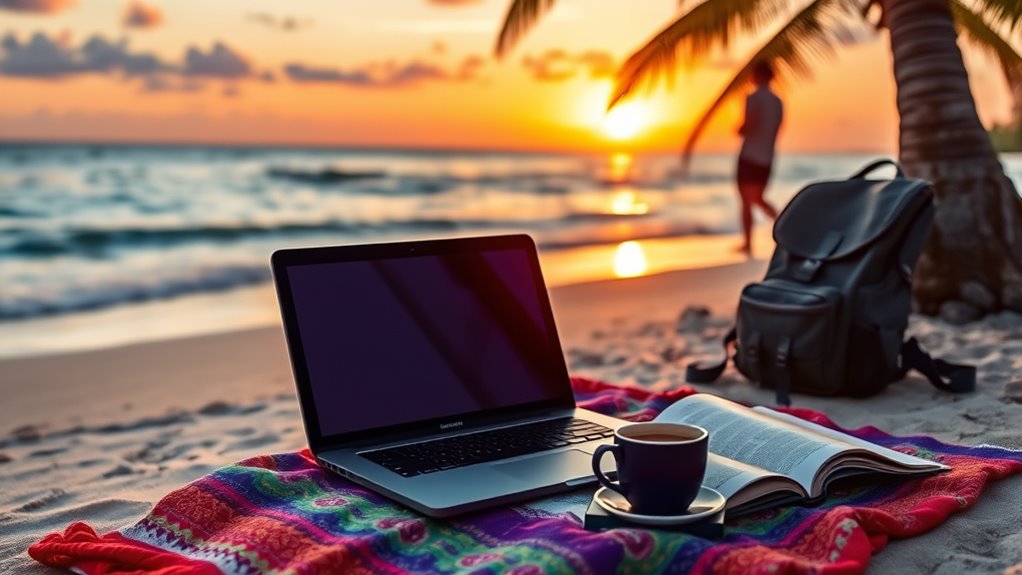 manage work and travel