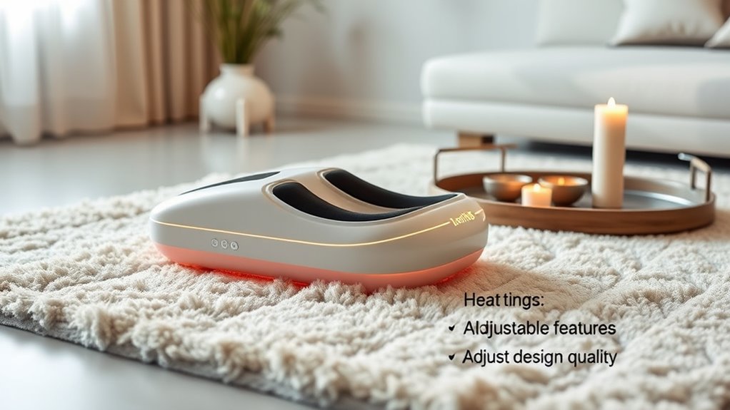 massage options and features