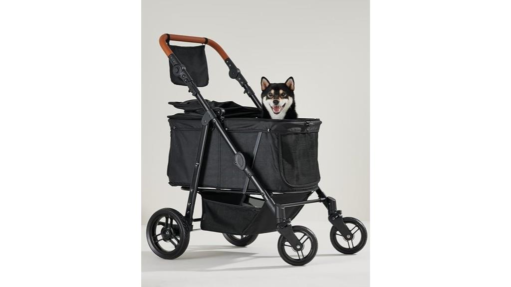 medium sized dog stroller