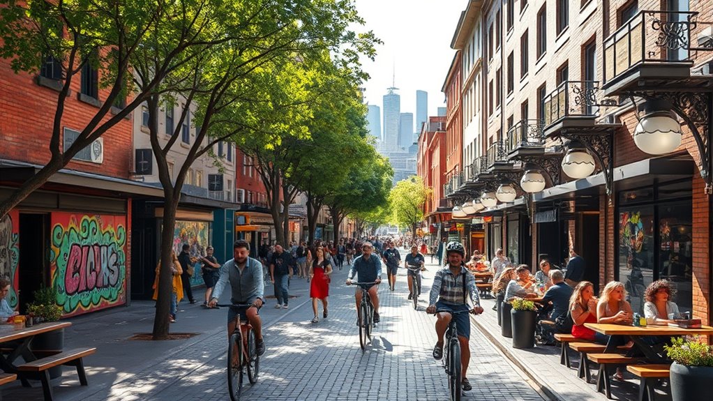 melbourne s pedestrian friendly travel