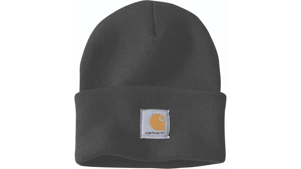 men s knitted cuffed beanie