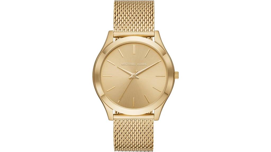 men s oversized slim watch