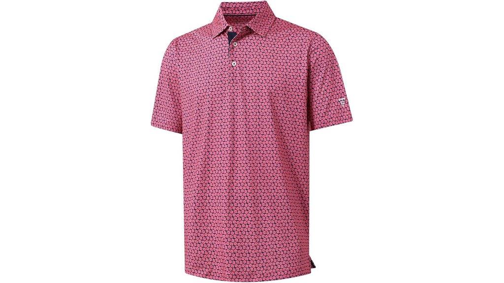 men s short sleeve golf shirt