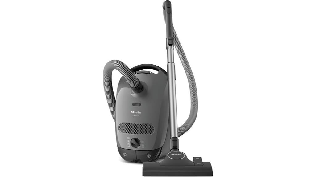 miele grey canister vacuum