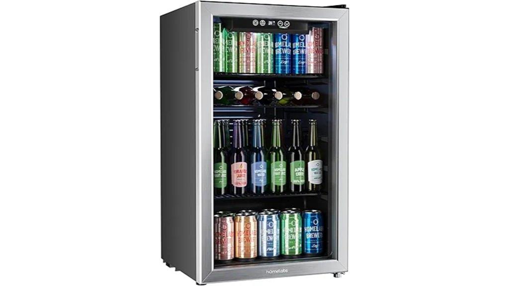 mini beverage cooler refrigerator