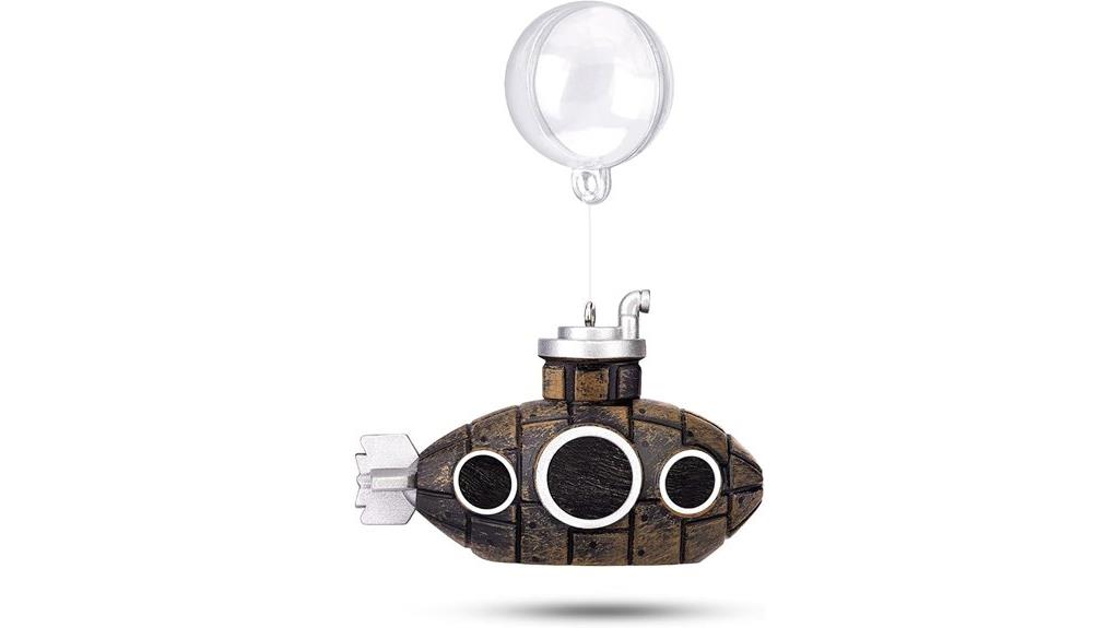 miniature floating submarine decoration
