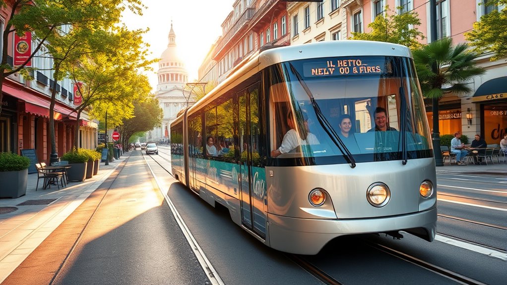 modern integrated tram systems