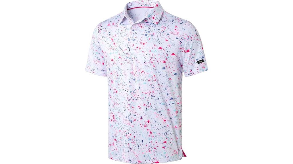 moisture wicking golf polo