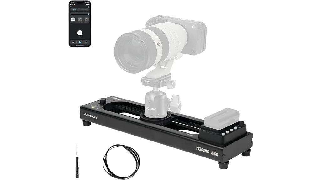 motorized bluetooth camera slider