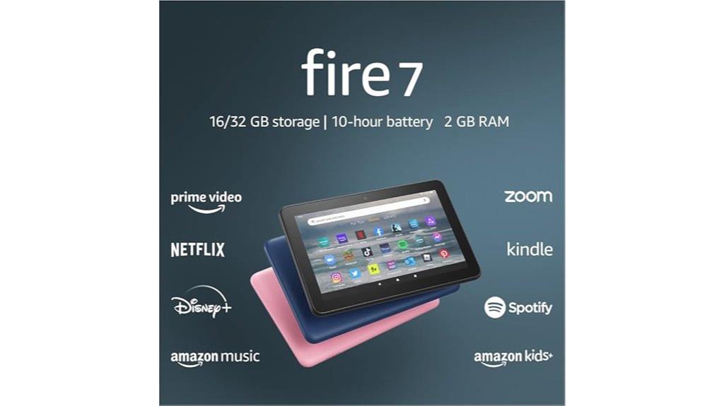 newest 7 inch fire tablet