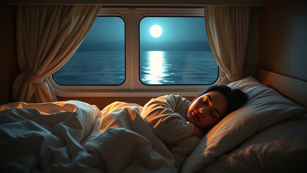 night ferry comfort and safety