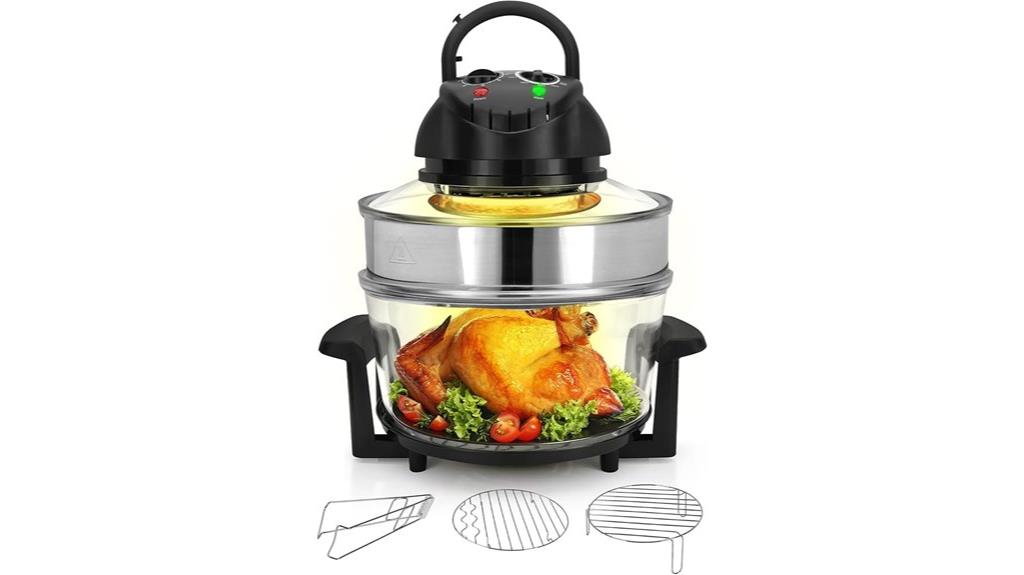 nutrichef toaster oven accessories