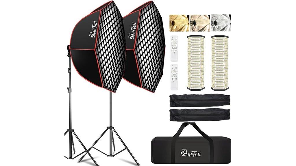 octagon softbox lighting kit