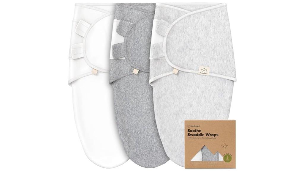 organic baby swaddle set