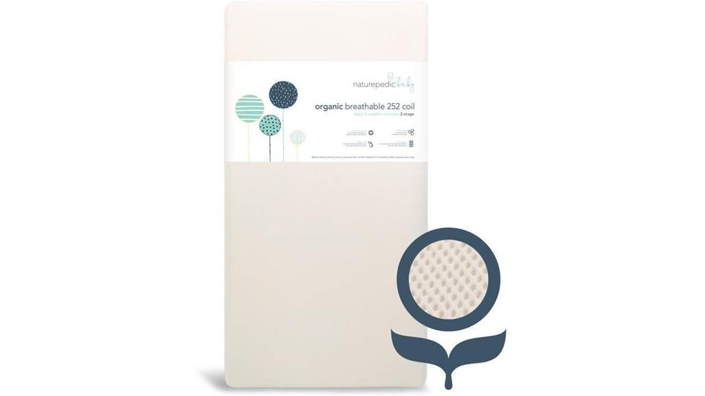 organic crib mattress protector