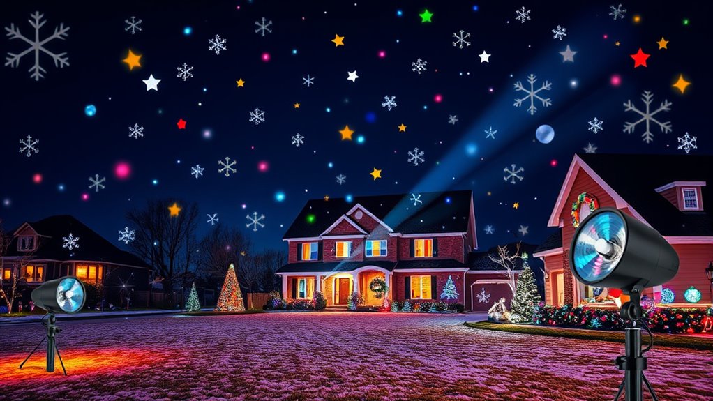outdoor christmas light projector criteria