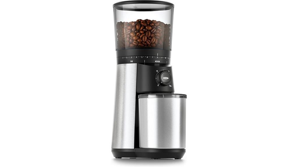 oxo burr coffee grinder